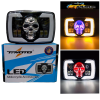 Headlight Beam Skull Shape for Bike