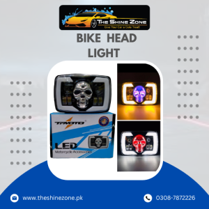 Skull Shape Headlight Beam for Bike