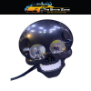 Skull Shape Led With Red Parking Option Extra Fog Lights